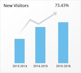 new visitors stats