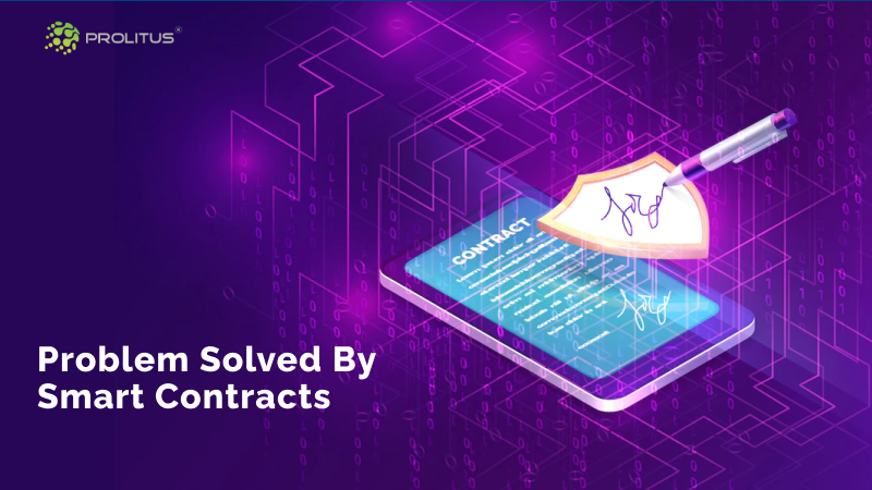 Problem solved by smart contracts